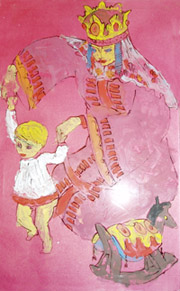 "Сказка о царе Салтане". Автор: Спиридонова Света, 12 лет. Руководитель: Гуляева Елена Васильевна, ДЮЦ "Союз"